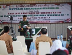 Semarak HJB dan HUT TNI 2026, Pemkab bersama Kodim Bojonegoro Gelar LCC Wawasan Kebangsaan