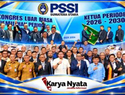 Arya Mahendra Sinulingga Resmi Nahkodai PSSI Sumut Periode 2026 — 2030