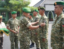 74 Prajurit Kodim Bojonegoro Naik Pangkat, Dandim: Semakin Tinggi Pangkat, Tanggung Jawab Makin Berat!