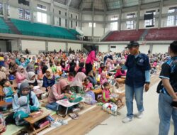 Lomba Mewarnai Semarakkan Anniversary ke-28 PJI Bojonegoro, Diikuti 620 Anak PAUD