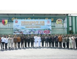 Bupati-Wabup Bojonegoro Hadiri Upacara HUT ke-81 TNI di Makodim 0813