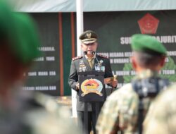 Kodim 0812 Lamongan Gelar Upacara Puncak HUT ke-81 TNI