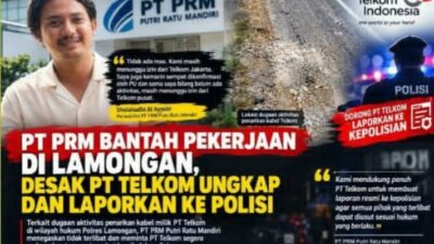 Bekas Galian di Jalur Lamongan–Babat Jadi Sorotan, Polisi Selidiki Lewat Laporan 110