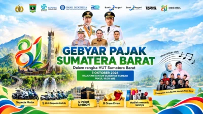 Gebyar Pajak Sumbar 2026 Menggeliat, Dirlantas Polda Sumbar Ajak Warga Tertib Administrasi & Lalu Lintas